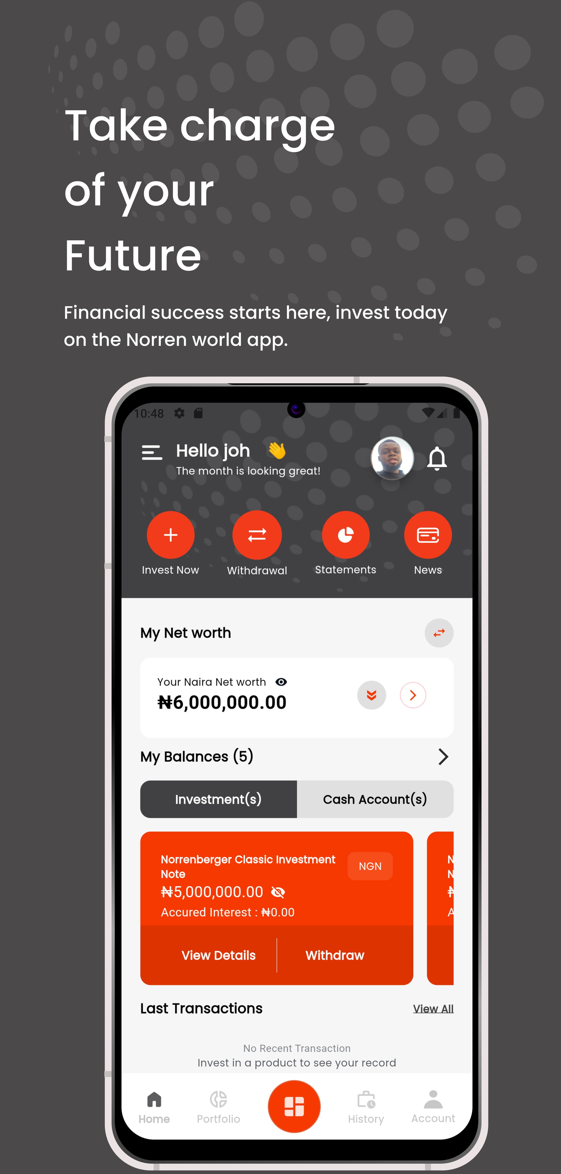 NorrenWorld app screenshot